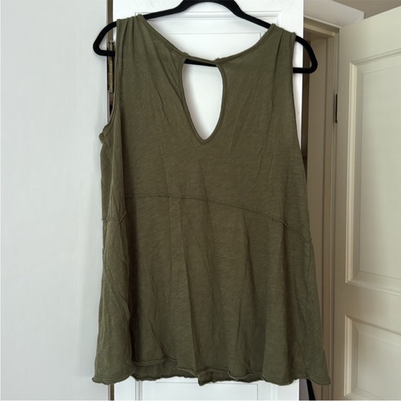 Anthropologie Pure + Good Olive Green Tie Strap Tank XS - Picture 5 of 5